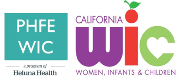 PHFE WIC logo