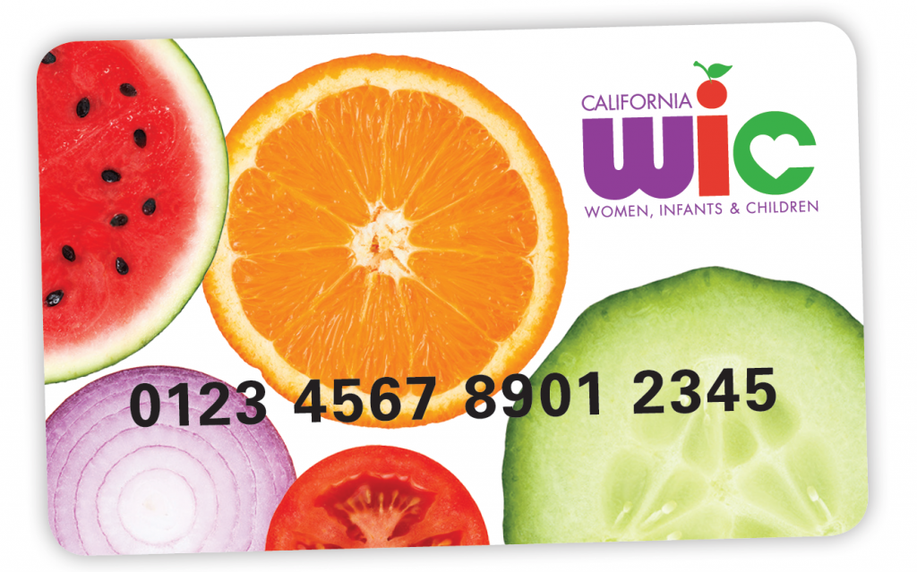 WIC participants receive a reusable WIC Card to shop for their monthly food benefits.